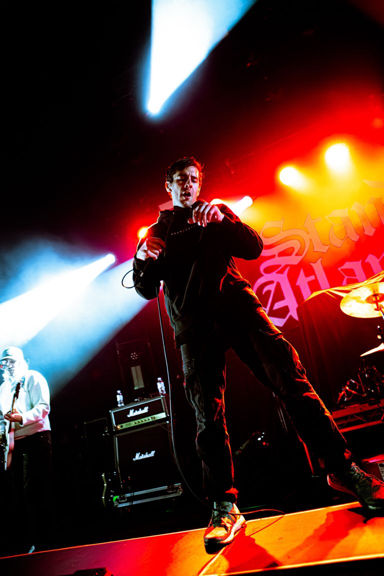 Knuckle Puck performing at Hindley Street Music Hall in Adelaide 